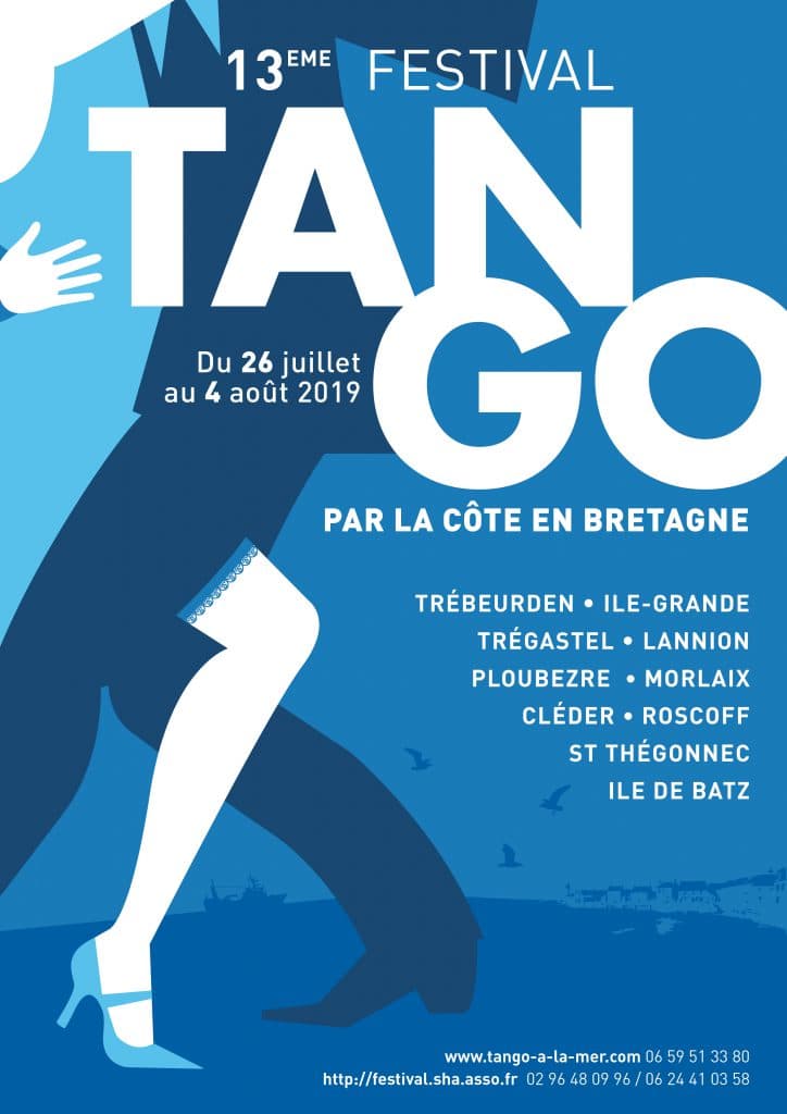 Affiche Tango par la côte 2019