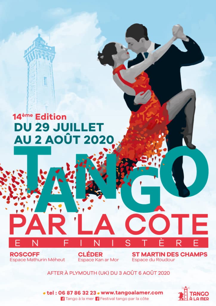 Affiche Tango par la côte 2020