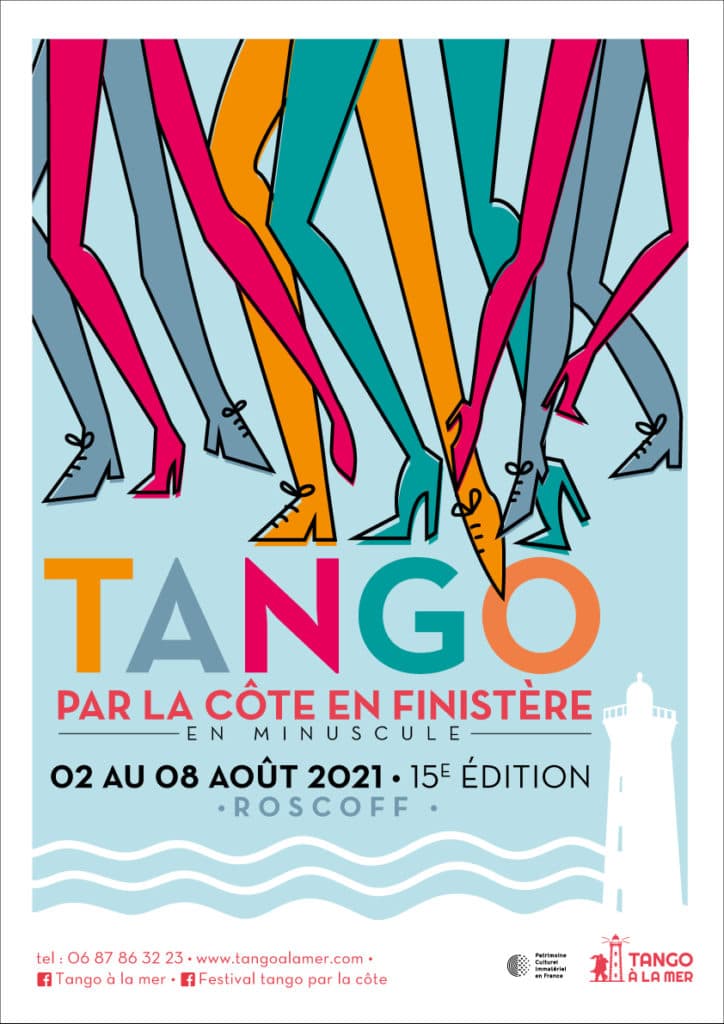 Affiche Tango par la côte 2021