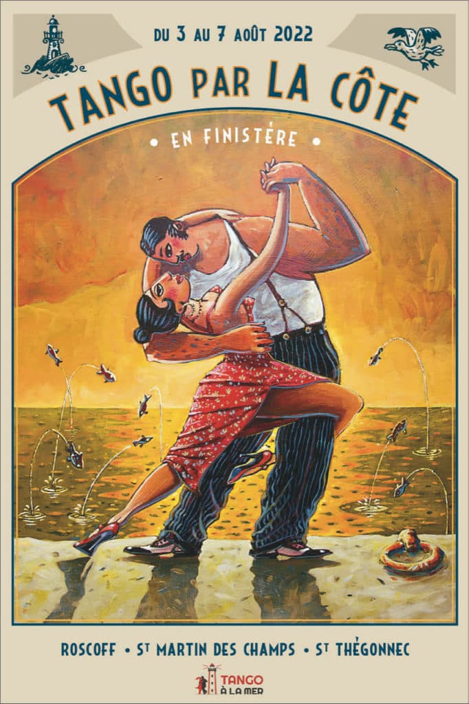 Affiche Tango par la côte 2022