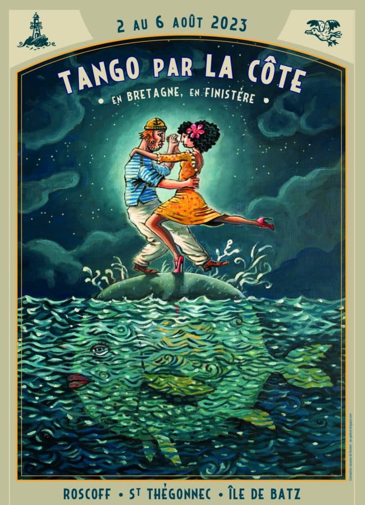 Affiche Tango par la côte 2023