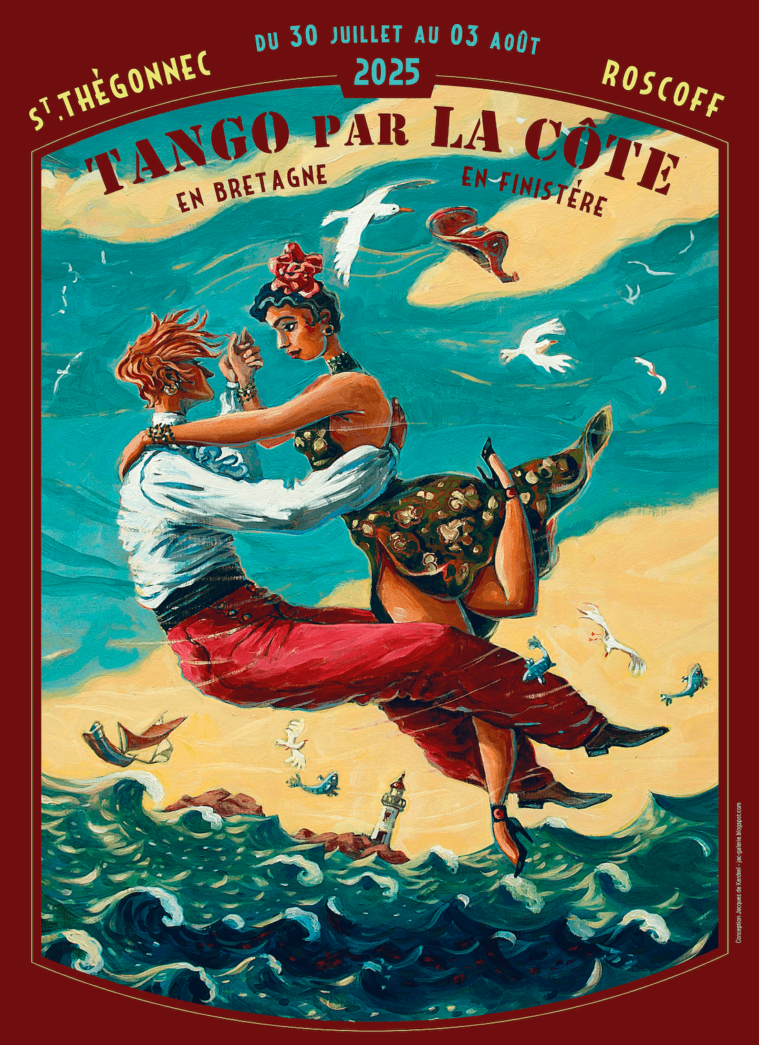 Affiche Tango par la côte 2025