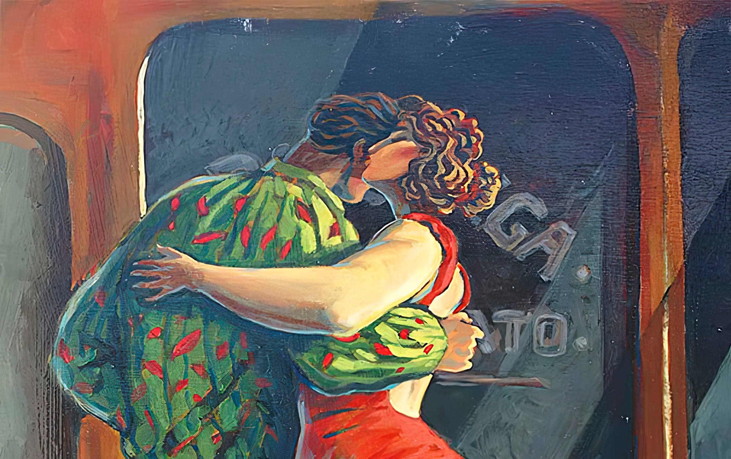 Fest'hiver, illustration d'un couple dansant le tango à Roscoff